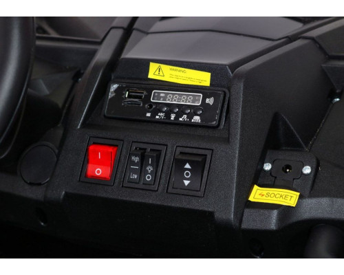 Дитяча акумуляторна машинка Баггі Strong Racing ATV для 2 дітей Зелена