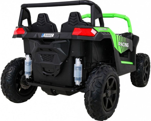 Дитяча акумуляторна машинка Баггі Strong Racing ATV для 2 дітей Зелена