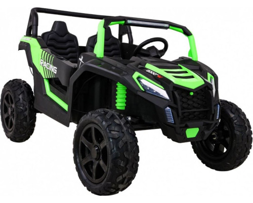 Дитяча акумуляторна машинка Баггі Strong Racing ATV для 2 дітей Зелена