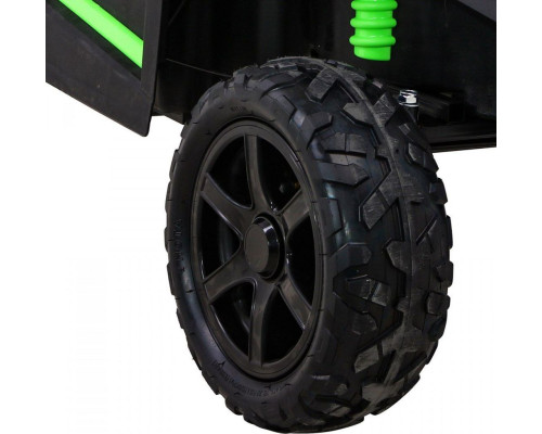 Дитяча акумуляторна машинка Баггі Strong Racing ATV для 2 дітей Зелена