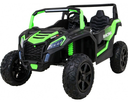 Дитяча акумуляторна машинка Баггі Strong Racing ATV для 2 дітей Зелена