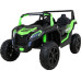 Дитяча акумуляторна машинка Баггі Strong Racing ATV для 2 дітей Зелена