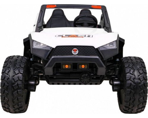 Дитяча акумуляторна машинка Баггі Clash Біла