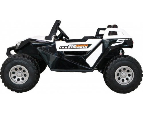 Дитяча акумуляторна машинка Баггі Clash Біла