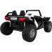 Дитяча акумуляторна машинка Баггі Clash Біла