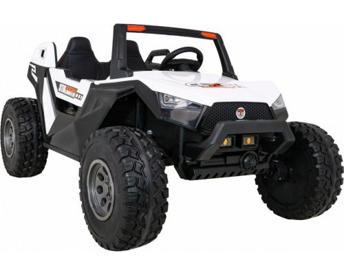 Дитяча акумуляторна машинка Баггі Clash Біла