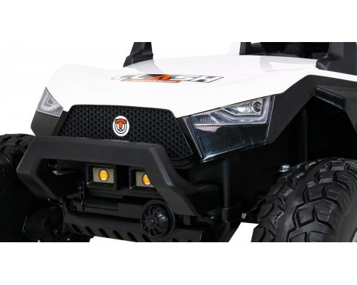 Дитяча акумуляторна машинка Баггі Clash Біла