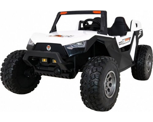 Дитяча акумуляторна машинка Баггі Clash Біла