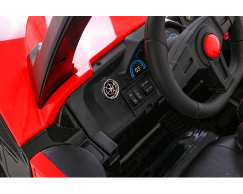 Дитяча акумуляторна машинка Баггі Clash Червона