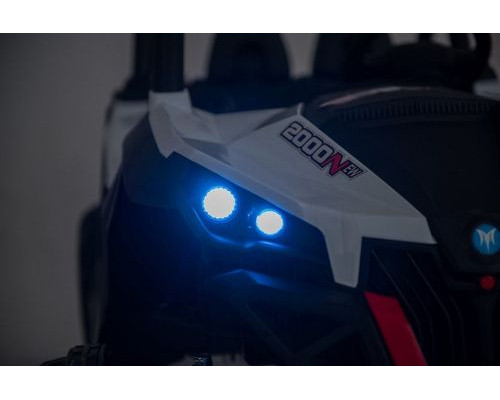 Дитяча акумуляторна машинка Баггі SuperStar Білий