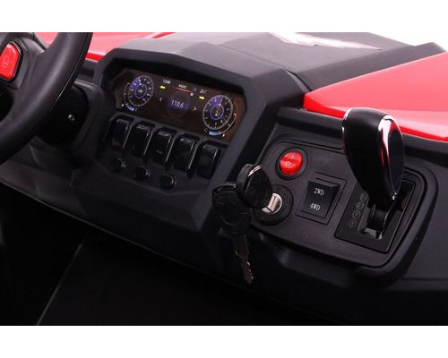 Дитяча акумуляторна машинка Баггі SuperStar Червона