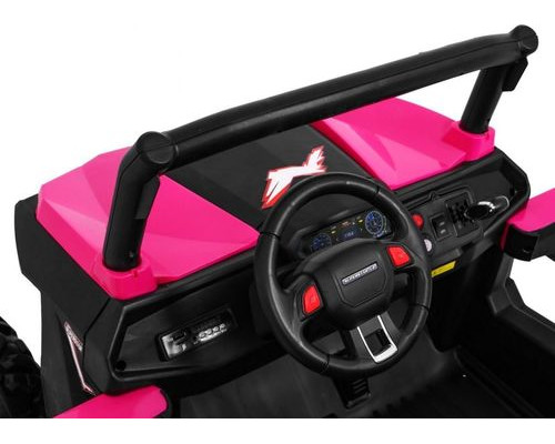 Дитяча акумуляторна машинка Баггі SuperStar Рожева