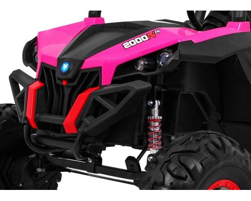 Дитяча акумуляторна машинка Баггі SuperStar Рожева