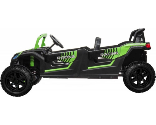 Дитяча акумуляторна машинка Баггі ATV RACING UTV2000 з літій-іонним акумулятором, зелена