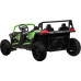 Дитяча акумуляторна машинка Баггі ATV RACING UTV2000 з літій-іонним акумулятором, зелена