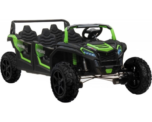 Дитяча акумуляторна машинка Баггі ATV RACING UTV2000 з літій-іонним акумулятором, зелена
