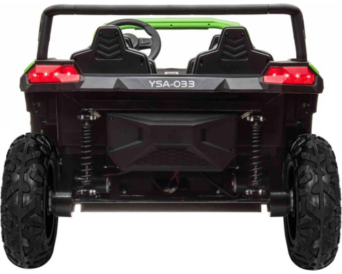 Дитяча акумуляторна машинка Баггі ATV RACING UTV2000 з літій-іонним акумулятором, зелена