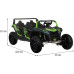 Дитяча акумуляторна машинка Баггі ATV RACING UTV2000 з літій-іонним акумулятором, зелена