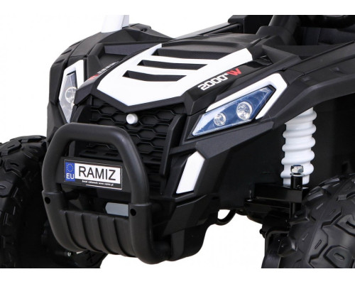 Дитяча акумуляторна машинка Баггі UTV 2000M Racing Battery Car, біла