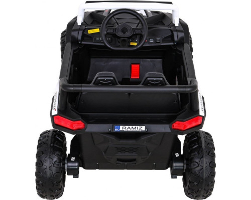 Дитяча акумуляторна машинка Баггі UTV 2000M Racing Battery Car, біла