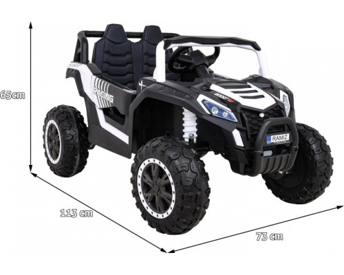 Дитяча акумуляторна машинка Баггі UTV 2000M Racing Battery Car, біла