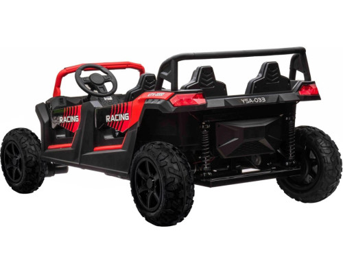 Дитяча акумуляторна машинка Баггі ATV RACING UTV2000 з літій-іонним акумулятором, червона