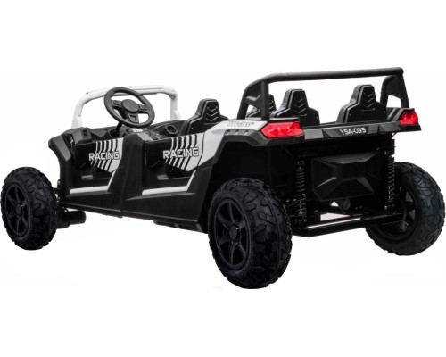 Дитяча акумуляторна машинка Баггі ATV RACING UTV2000 з літій-іонним акумулятором, біла