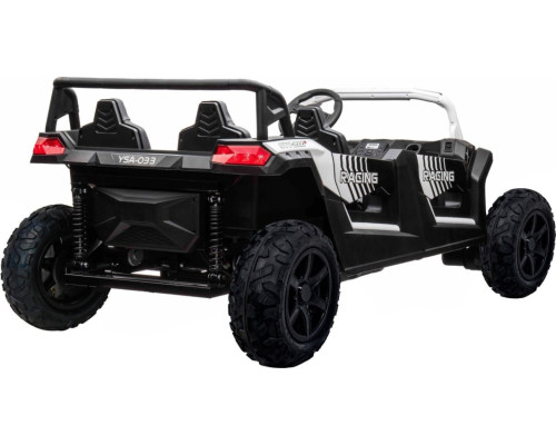 Дитяча акумуляторна машинка Баггі ATV RACING UTV2000 з літій-іонним акумулятором, біла