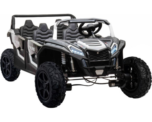 Дитяча акумуляторна машинка Баггі ATV RACING UTV2000 з літій-іонним акумулятором, біла