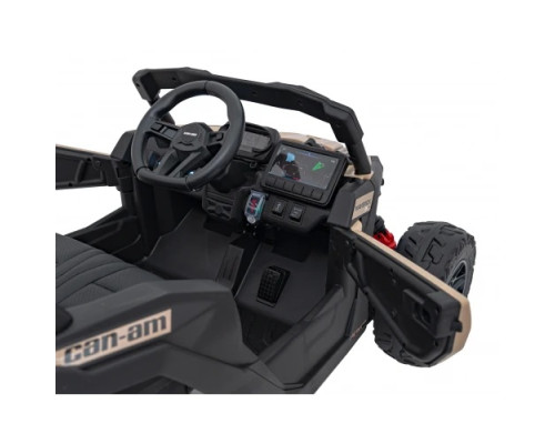 Дитячий акумуляторний квадроцикл CAN-AM Maverick Чорний