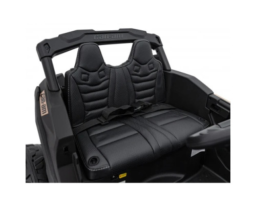 Дитячий акумуляторний квадроцикл CAN-AM Maverick Чорний