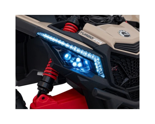 Дитячий акумуляторний квадроцикл CAN-AM Maverick Чорний