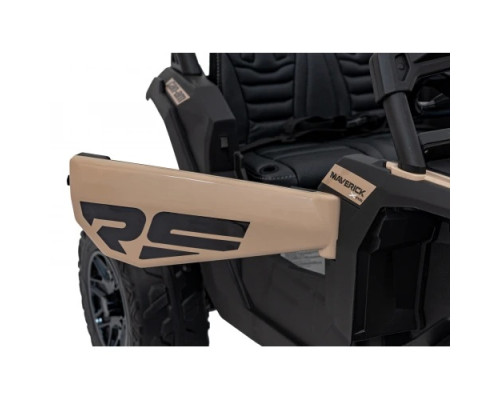 Дитячий акумуляторний квадроцикл CAN-AM Maverick Чорний