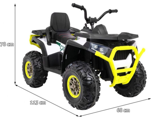 Дитячий акумуляторний квадроцикл Quad ATV Desert White