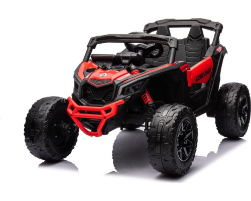 Дитячий акумуляторний квадроцикл CAN-AM Maverick Червоний