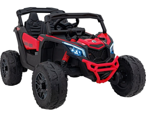 Дитячий акумуляторний квадроцикл CAN-AM Maverick Червоний