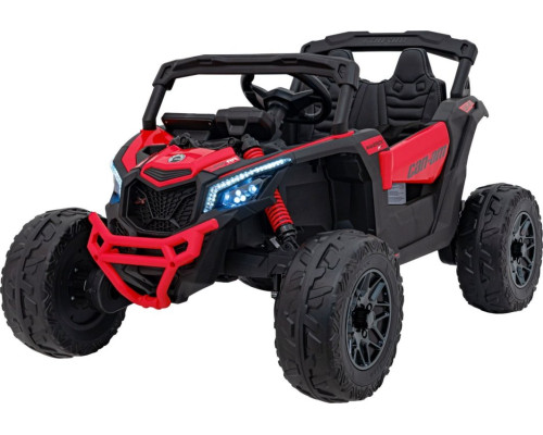 Дитячий акумуляторний квадроцикл CAN-AM Maverick Червоний