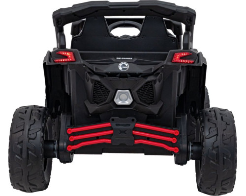 Дитячий акумуляторний квадроцикл CAN-AM Maverick Червоний
