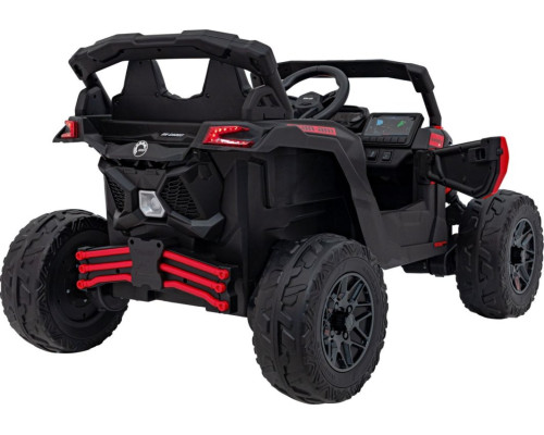 Дитячий акумуляторний квадроцикл CAN-AM Maverick Червоний