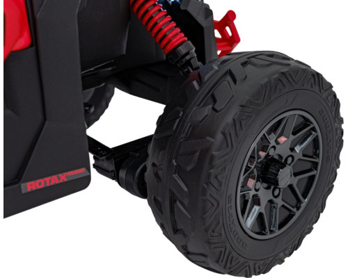 Дитячий акумуляторний квадроцикл CAN-AM Maverick Червоний