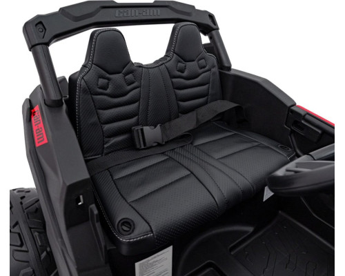 Дитячий акумуляторний квадроцикл CAN-AM Maverick Червоний