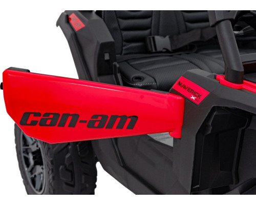 Дитячий акумуляторний квадроцикл CAN-AM Maverick Червоний