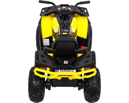 Дитячий акумуляторний квадроцикл Quad ATV Desert Жовтий