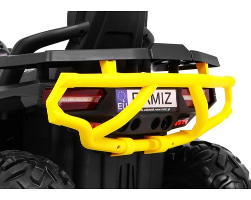 Дитячий акумуляторний квадроцикл Quad ATV Desert Жовтий