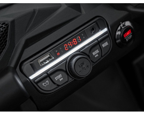 Дитячий акумуляторний квадроцикл CAN-AM Maverick Orange