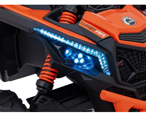 Дитячий акумуляторний квадроцикл CAN-AM Maverick Orange