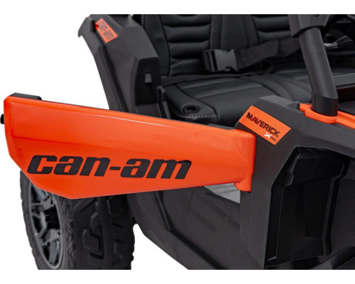 Дитячий акумуляторний квадроцикл CAN-AM Maverick Orange
