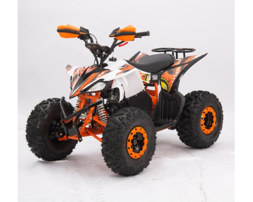 Дитячий акумуляторний квадроцикл моторизований DESERT STORM помаранчевий