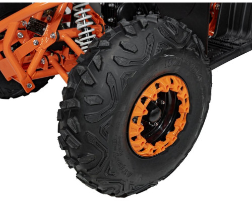 Дитячий акумуляторний квадроцикл моторизований DESERT STORM помаранчевий