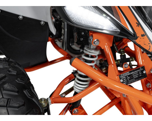 Дитячий акумуляторний квадроцикл моторизований DESERT STORM помаранчевий